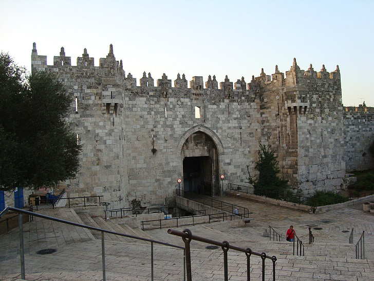 porta de Damasc, Jerusalem, porta
