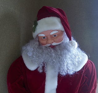 far, Santa claus, rød, jul, december, Glædelig jul, Noel