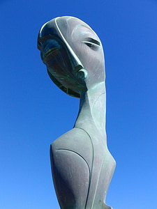 escultura, gran canaria, arte, cabeza