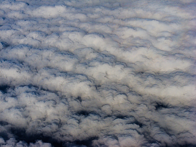 pilvet, pilvi, taivas, myrsky, matkustajalentokone, fantasia, Luonto