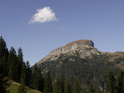 didelis ifen, Ifen, Allgäu, kalnų, dangus, Debesis, kraštovaizdžio