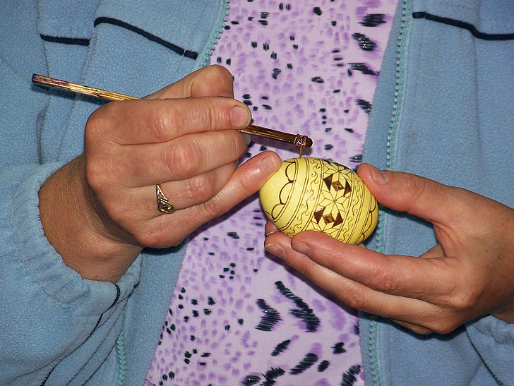 Румыния, расписной œufs, художник