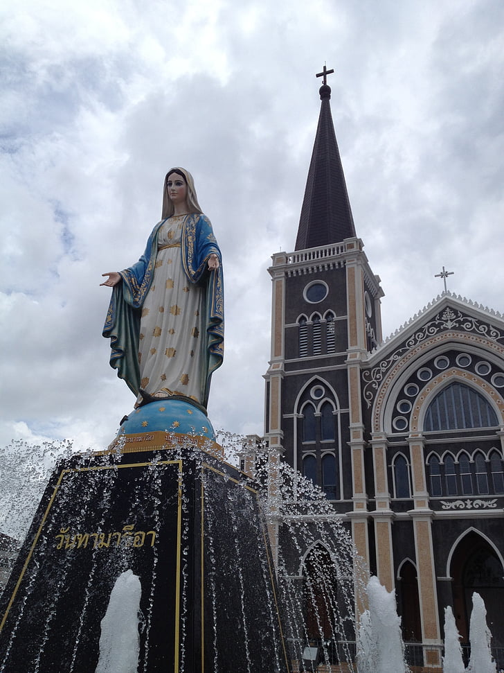 Madonna, christianisme, Chanthaburi