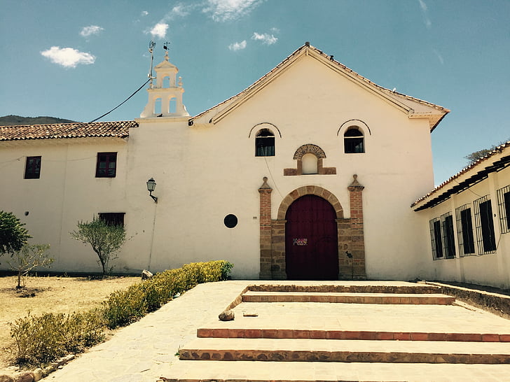 kyrkan, Antigua, arkitektur, byggnad, religiösa, katolska, Spanien