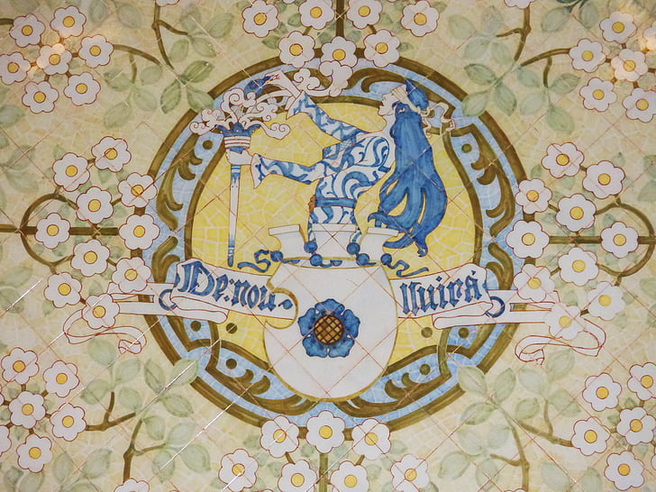 fliser, keramiske, håndverk, Katalansk modernismo, Reus, Pere mata, Art Nouveau