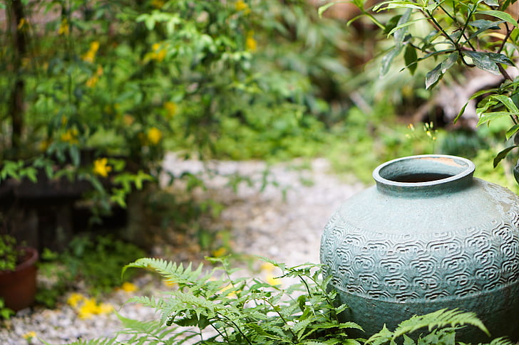garden, japan, japanese, asian, pottery, cultures, nature