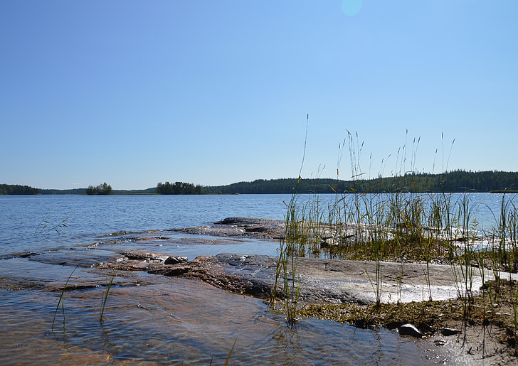 Suomi, mieliala, Luonto, hiljainen, vesi, idylli, vesillä