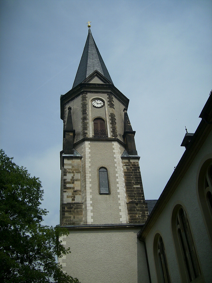 Lengenfeld, ville, steeple