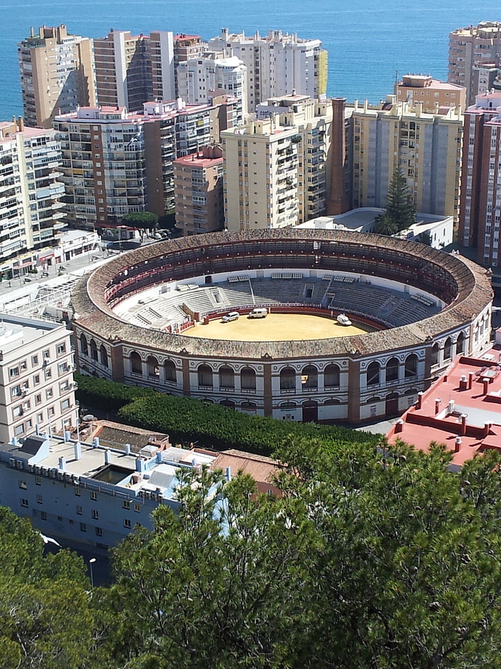 andalucien, Málaga, Plaza de toros