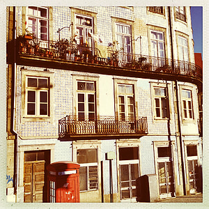Porto, Porto, Portugal, Vintage, Europa, reise, historiske