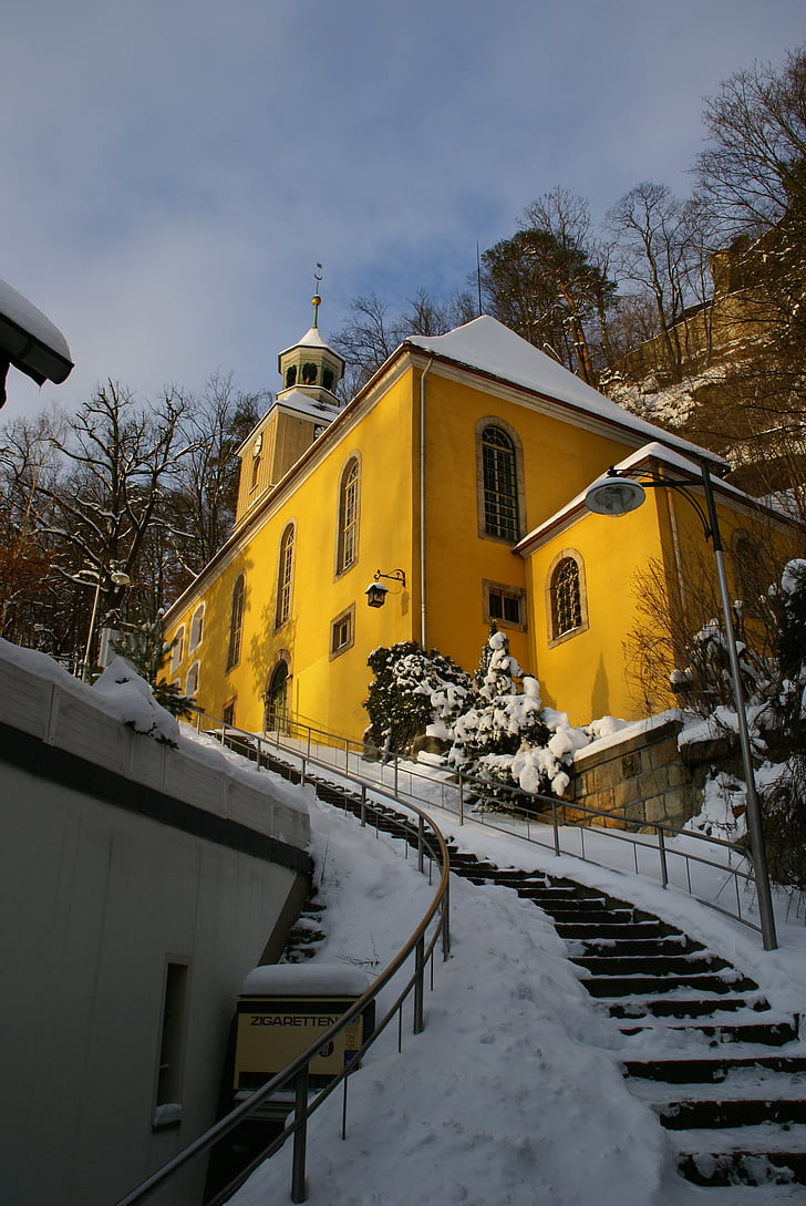 Zittau, Berge, Zittauer Gebirge, Oybin, Kirche