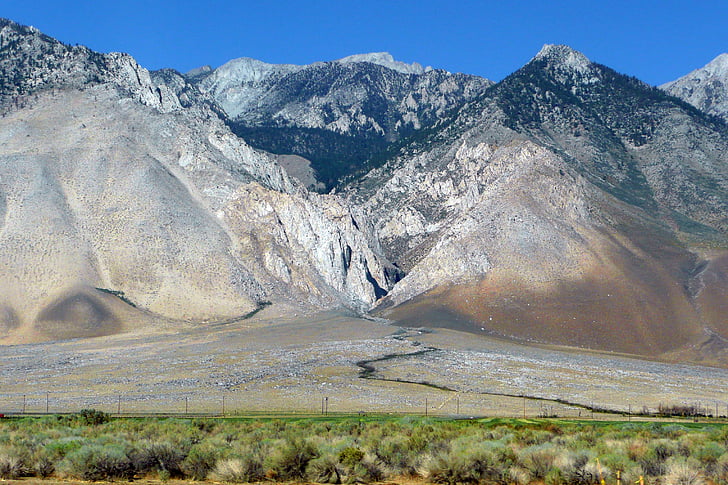Údolie smrti, nationanl park, Kalifornia, USA, hory, Príroda, scenérie