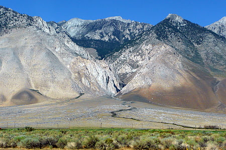 死亡谷, nationanl 公园, 加利福尼亚州, 美国, 山脉, 景观, 风光