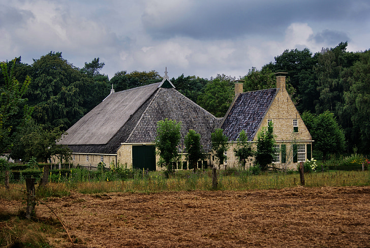 granja, Museu, història, vell, rèplica, Països Baixos