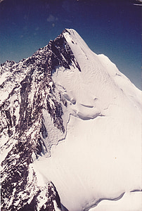 Гора, DOM, крутий, підніматися, Альпійська, введення, альпінізм