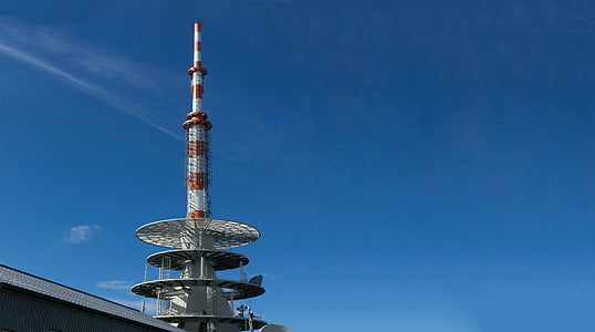 veža, anténa, vysielač, inselberg, Bezdrôtová technológia, stožiar, vysielač
