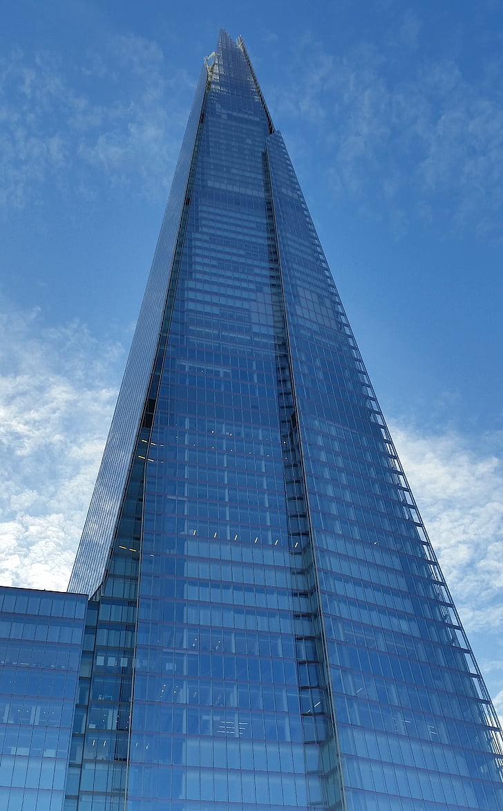 the shard, skyscraper, london, architecture, landmark, modern, contemporary