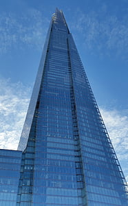 シャード, 超高層ビル, ロンドン, アーキテクチャ, ランドマーク, モダンです, 現代的です