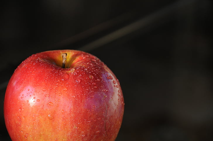 Apple, ovocie, jeseň, apfelernte, zdravé, jedlo, červená
