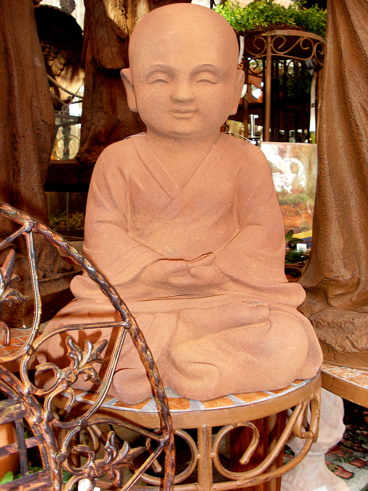 Buddha, statue, skulptur, sten figur, kunst, figur, buddhisme