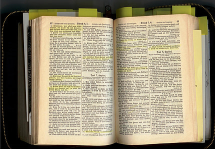 Bibli, biblický verš, křesťanství