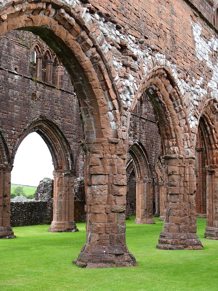 ruin, Kapel, historiske, bygning, kirkens ruiner, Skotland, henfald