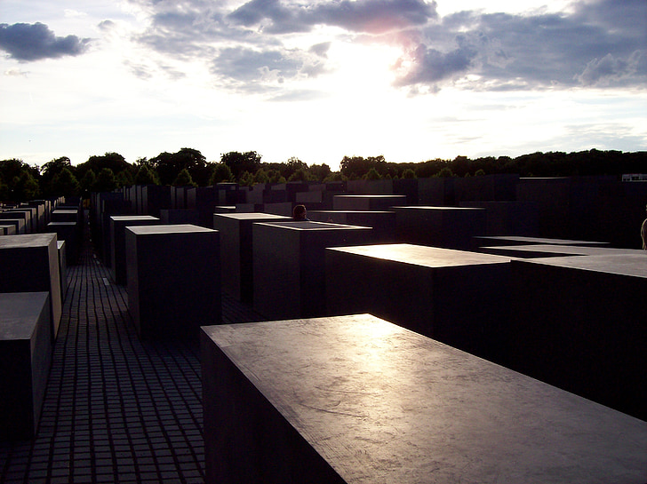 Голокост, Пам'ятник, Берлін, Німеччина, Європа, Меморіал, Єврейський