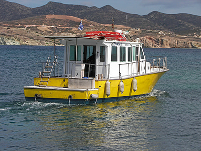 Angelboot/Fischerboot, Griechenland, Kykladen, Ägäis, Milos, Maritime, Boot