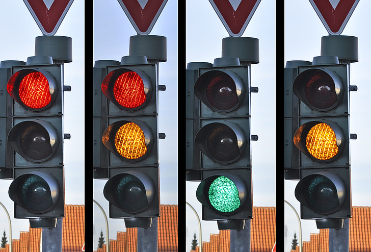 trafikljus, signal, trafik, Street, Road, tecken, säkerhet