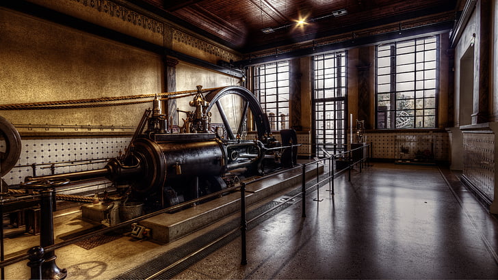 steam engine, technology, hdr, historically