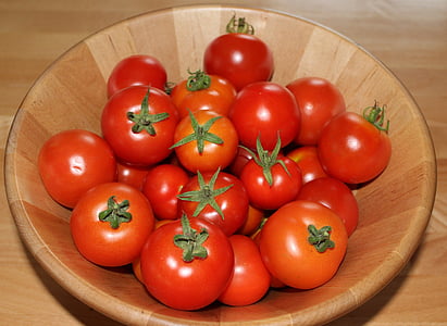 tomatoes, red, vegetables, harvest, food, vegetarian, frisch