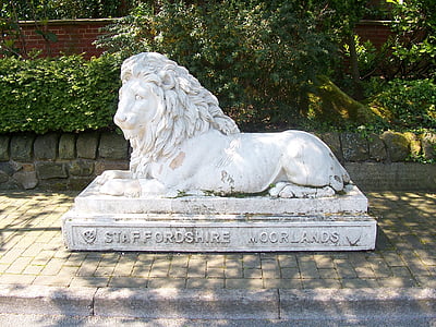 lõvi, kivi, Statue