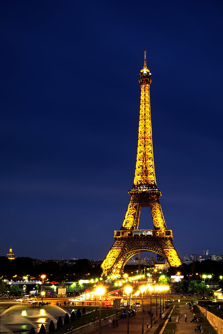 Eifelio, bokštas, Paryžius, Eifelio bokštas, Paris - Prancūzija, Garsios vietos, Prancūzija