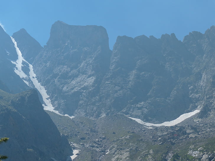 hory, přímořské Alpy, Piemont, sturatal, Monte stella, gelas punta di lourousa, Corno stella