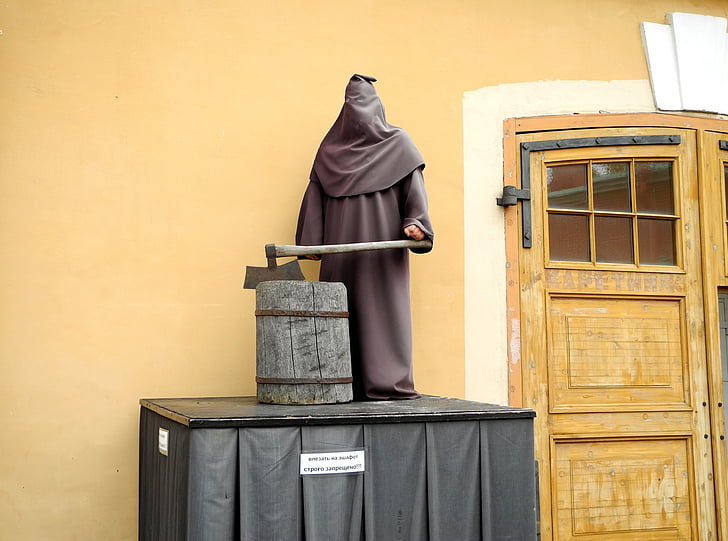 museum, the peter and paul fortress, executioner, history, sculpture