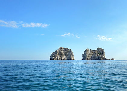 岩石 adalars, 克里米亚半岛, 岩石, 黑海, 度假, 蓝蓝的天空, 蓝色