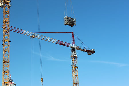 situs, baukran, Crane, teknologi, konstruksi, beban crane, mengangkat beban