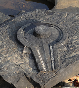 Torri, pietra, sculture, letto del fiume, Shalmala, simbolo, religiosa