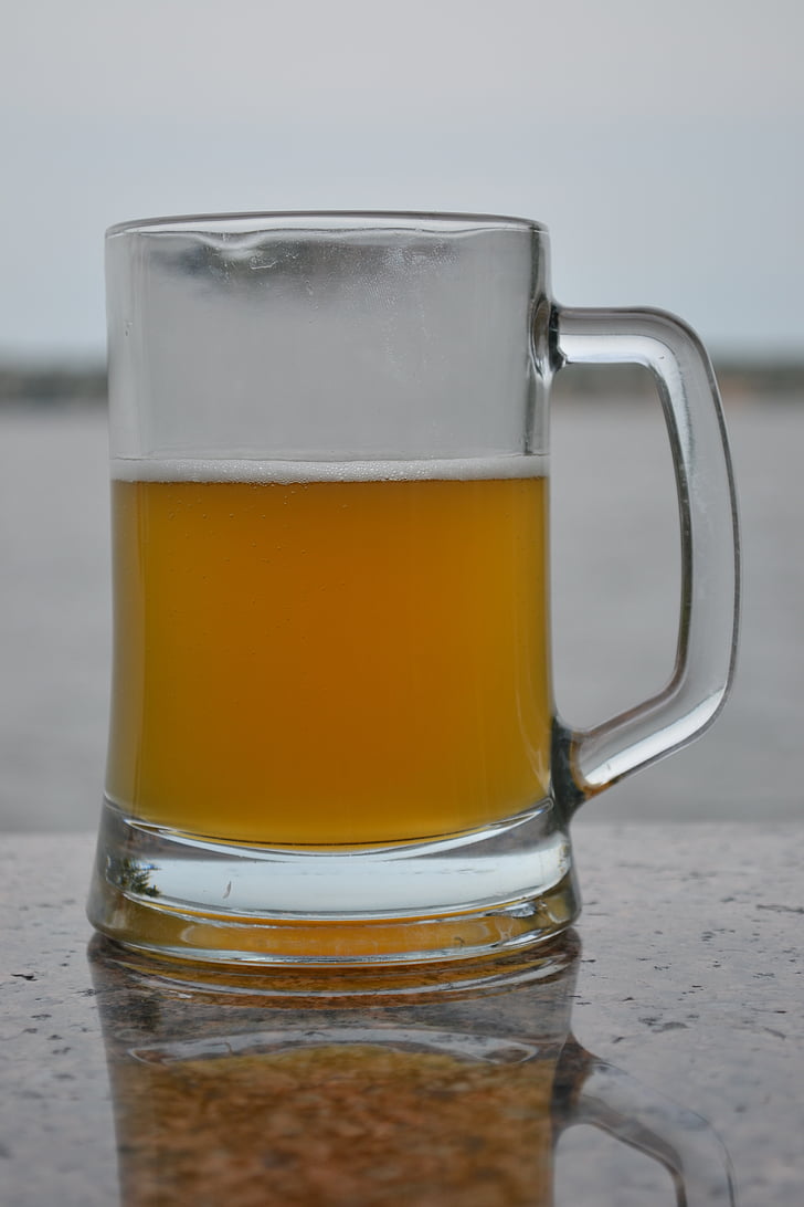 pivo, sklo, nápoj, hrnček, za studena, pivo, Pinta