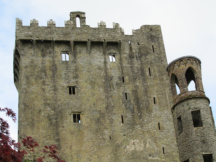 blarney castle, ireland, castle, ruin, medieval, middle ages