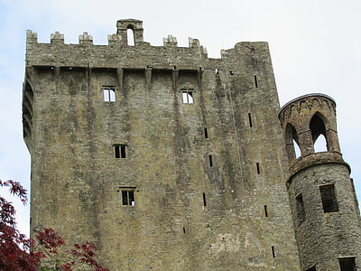 Замок в місті Blarney, Ірландія, Замок, руїни, середньовіччя, середньовіччя