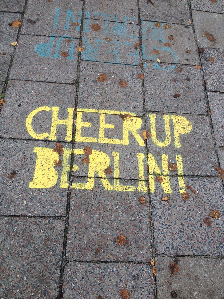 Berlín, paviment, urbà, arquitectura, a l'exterior, carretera, pedra