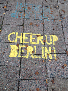 Berlim, pavimento, urbana, arquitetura, ao ar livre, estrada, pedra