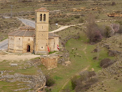 Alcazar, Mosteiro, Espanha, cidade velha, Castela, Historicamente, edifício