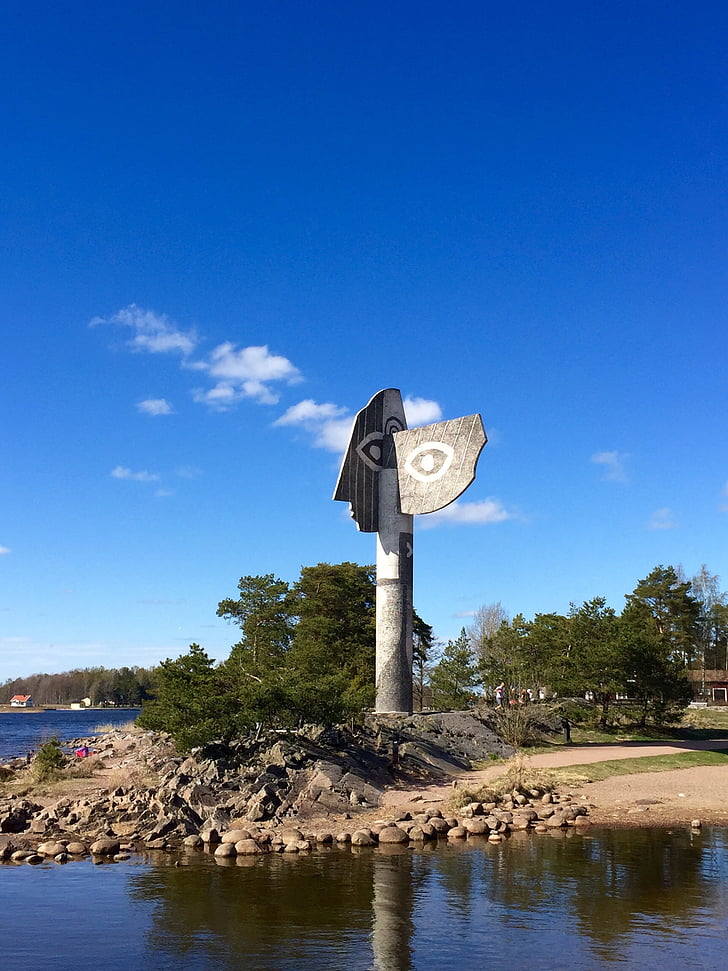 Kristinehamn, Picasso skulptuur, Rootsi, loodus