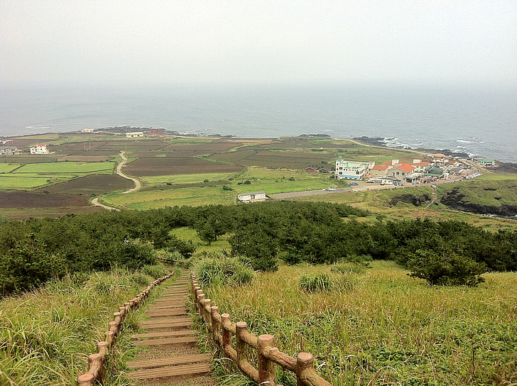 Jeju, Udo, Jeju island, Olle gill, Luonto