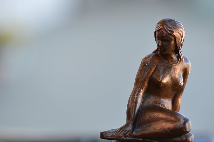 Статуята, жена, скулптура, фигура, Буда, религия, духовност