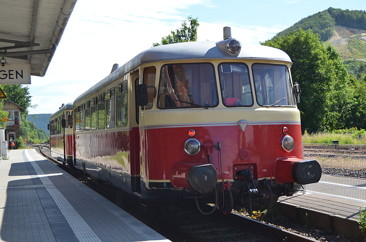 vagone ferroviario, Schelklingen, speciale incrocio