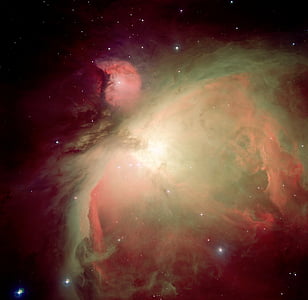 Hmlovina Orión, emisná hmlovina, Súhvezdie Orión, m 42, m 43, NGC 1976, NGC 1982