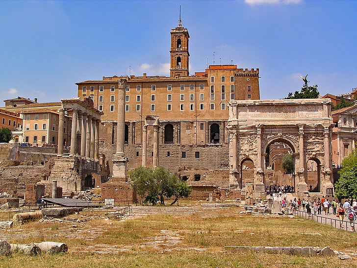 Forum, Rom, Italien, Europa, antikken, Romerne, Romerriget